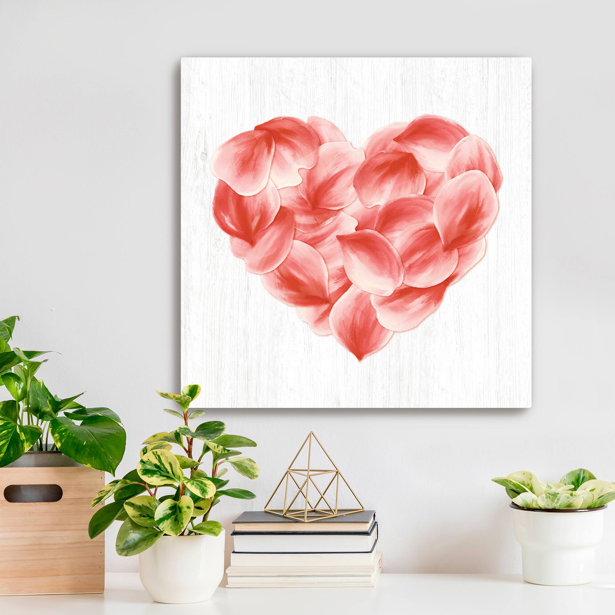 Heart Petal II Canvas Giclée Art